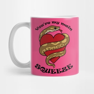 Main Squeeze Valentine Snek Mug